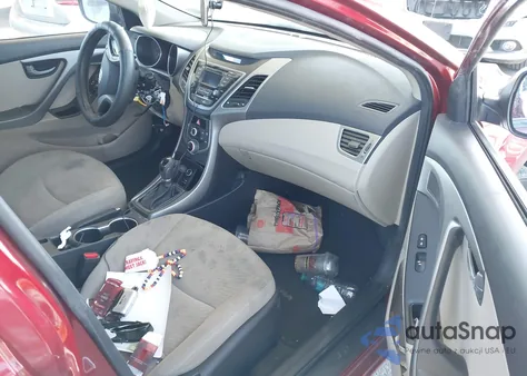 2016 Hyundai Elantra Se from USA, damaged, VIN 5NPDH4AE5GH778920